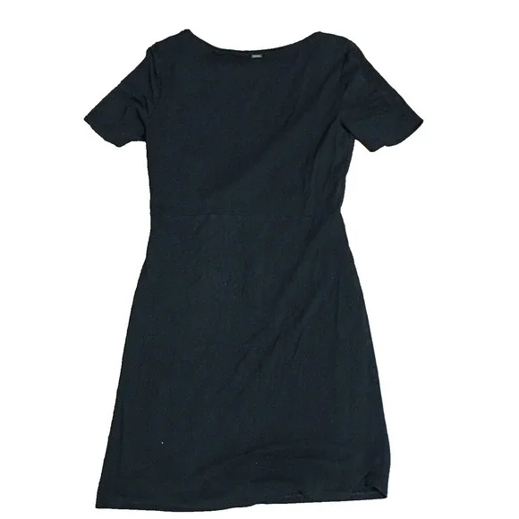 White House Black Market Black Dress Women's LBD Stretch Short Sleeve XS - Picture 3 of 7